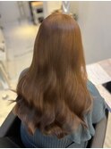 韓国ヘア/ブリーチ/ダブルカラー/ブリーチなしダブル/髪質改善