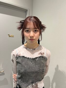 ジェム(GEM) 【hinana】ほんのりピンクブラウン