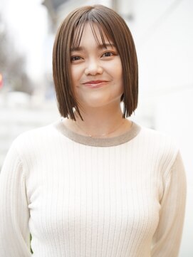 ビュートリアム 福岡(BEAUTRIUM) "乾かすだけできまる"切りっぱなしボブ【福岡天神】20代30代40代