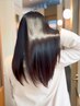 【新規/平日限定】(梅雨対策クーポン)天使ノストレート(毛先前髪カット,TR込)