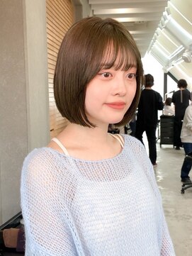 ロンド 表参道店(Lond) ◇ボブ 縮毛矯正 顔周りカット 表参道 髪質改善