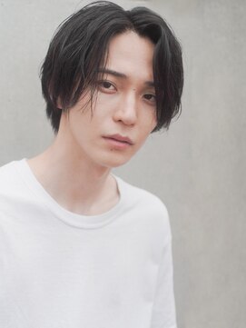 レジュアル(RESSUAL) かき上げヘア ニュアンスマッシュ センターパート ビジネス