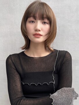 ミンクス ギンザ セントラル(MINX ginza central) 【MINX】似合わせ小顔レイヤーボブウルフ_銀座/髪質改善