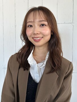 リル 茅ヶ崎(Liru:) くびれヘア/アプリコットオレンジ/ハイライトカラー/茅ヶ崎