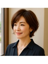 スープレックス ヘアーデザイン(SOUPREX HAIR DESIGN) エレガントショートボブ 20代 30代 40代 50代 60代