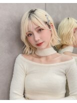 ロンドリゼル 札幌(Lond RiseL) 顔周り/小顔/レイヤー/髪質改善/韓国風巻き/ミルクティー/札幌