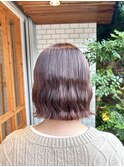 切りっぱなしボブウェーブ