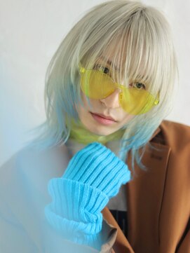 オーシャントーキョー サニー 原宿(OCEAN TOKYO Sunny) デザインカラーボブ