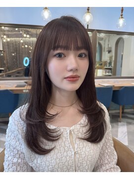 ロンドアベニール 北千住(Lond avenir) ミディアムレイヤーカット/似合わせカット/髪質改善顔周り北千住