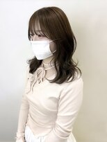 アクシス 栄店(`AXIS)&nbsp;イメチェン/ピンクベージュ/アンブレラカラー/前髪/栄矢場町