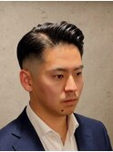 クラシック・サイドパート × スキンフェード