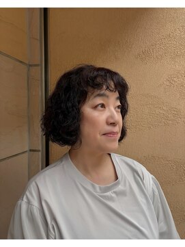 レブリィゼンコー イオンモール多摩平の森店(Reverie ZENKO) くるくるパーマボブ ZENKOイオンモール多摩平の森