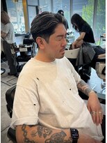 フランクスバーバーリザーブ 人形町店(FRANK’S BARBER RESERVE)&nbsp;波巻きツイストスパイラル/リバースセンターパート/人形町