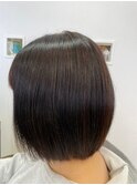 大人のショートボブ