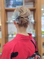 プランタンアヴェダ(printemps AVEDA)&nbsp;ミディアムでも叶うゆるふわヘアアレンジ
