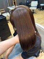 ノーヴァ バイ ボナ 前橋店(nova by bona)&nbsp;髪質改善ツヤ感美髪ストレートロング小顔魅せ