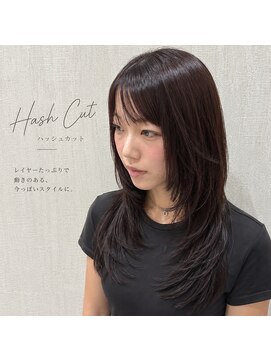 アルーシェ 心斎橋(Alushe) 小顔効果も◎トレンドのハッシュカット