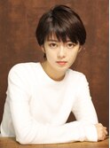 大人のシンプル小顔ショート
