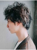 くせ毛風パーマ