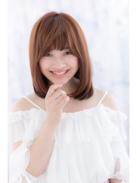 ミック 日暮里店(miq) 斜めバング×前下がり☆小顔見せワンカール