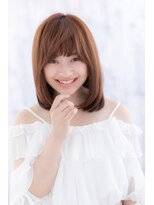 ミック 日暮里店(miq) 斜めバング×前下がり☆小顔見せワンカール