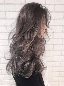 ヌイ 横浜(nui) nui STYLE_ラベンダーブランジュダブルバング