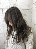 ハイライトアッシュグレー似合わせカット所沢練馬ひばりヶ丘
