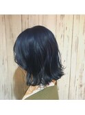 10代20代/ブリーチオンカラー/ブルージュ/外ハネ/ボブディ