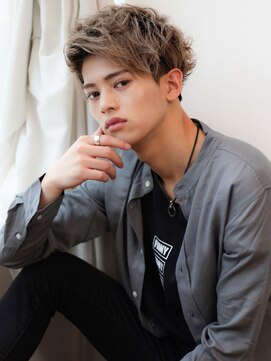 マイラ 銀座(myla) 時短セットサイドグラデーションショートマッシュウルフ束感ヘア