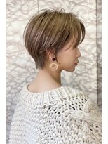 レニーバイエース(LANY by ACE) 【LANY横浜】ハンサムショート×オリーブグレージュ