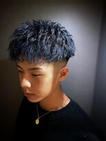 メンズ ラピス(Men's Lapis)&nbsp;ブルーブラックTHAダウンバング