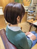 ヴァンクシー バイ ルナ(VANKCY by Luna) 小顔 前髪カタログ ショート 大人ボブ ショートボブ 登戸 時短