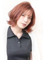 シトロン ブラン(CITRON blanc)&nbsp;外ハネ波ウェーブとシースルーバング