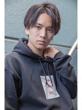 アイヴィ 表参道(IVY) 韓国風透明感ミントアッシュツーブロックショート