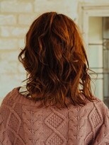 カラーサロンビスカリア 相模原エリア 淵野辺駅店(Color salon Biscaria)&nbsp;大人かわいいウェーブヘア