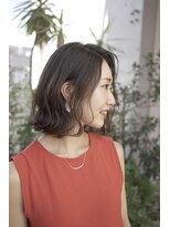 夏のイメチェン！ワンレン×デジパーでゆるふわ小顔スタイル