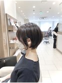 横顔美人ショートボブ【Ash大泉学園　横山】