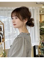 フィーユアンウル 梅田茶屋町(fille en uru.)&nbsp;ふわふわアレンジ♪♪
