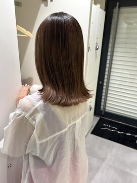 オーシャン(Ocean) 【Ocean Hair&Life 田中愛梨】まとまりやすく!外ハネロブ!