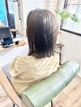 カルム(calmost) ナチュラルロブ×グレージュ