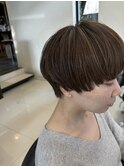 ハイライト×マッシュ =大人ミニマムヘア