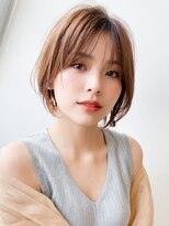 スタートウキョウ 渋谷(STAR TOKYO)&nbsp;20代30代40代抜け感ショートレイヤーミルクティベージュ