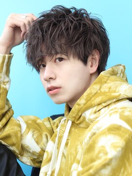 リップス 千葉annex(LIPPS) 2ブロなし!スパイラルフェザーマッシュ