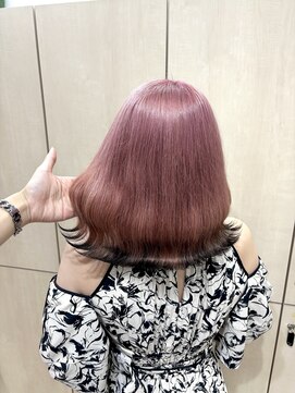 アイズ 横浜(IS) 【KAZUKI指名】ピンクベージュ×ブラック♪トリプルカラーにて