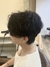 【メンズ限定】カット+パーマ+炭酸泉　15950→12100