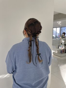 シー 立川(Si) お出かけ前のツインアレンジ