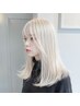 【移転リニューアル記念♪】ケアブリーチカラー＋濃縮2stepトリートメント