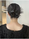 ヘアセット　ヘアアレンジ　名古屋　丸の内　MISAKI 結婚式