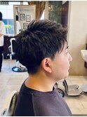 【20代 男性】ロンドンツーブロック（大宮/バーバー）