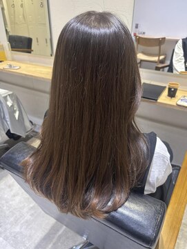 リタ(rita.) 小辻 透明感×艶髪☆オリーブベージュ ケアカラー